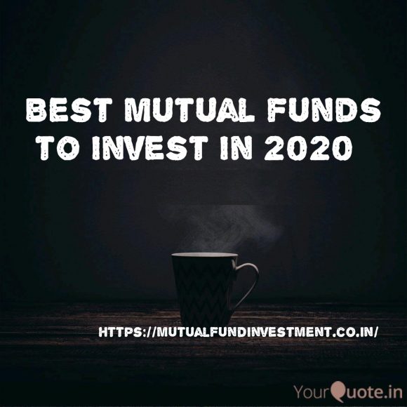 Best Mutual Funds 2020